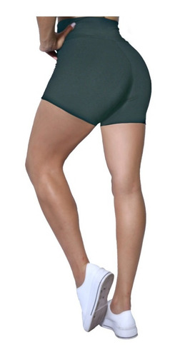 Imagem 5 de 6 de Kit 5 Shorts Heide Ribeiro Leg Basic Academia