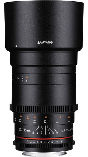 Samyang 135mm T2.2 As Umc Vdslr Ii Lente Para Nikon F Mount