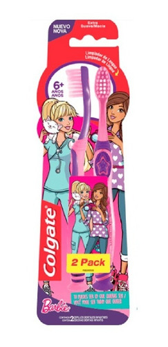 Cepillo De Dientes Smile Personajes Animados Kids Colgate X2
