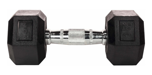 Imagen 2 de 2 de Mancuernas Hexagonales Agarre Metal 50 Lbs