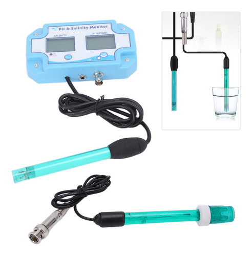 Medidor De Ph, Salinidad Y Temperatura En Línea Ph2987, 3 En