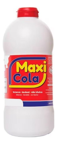 Cola Maxi Escolar 1kg Rapida Secagem Lavável