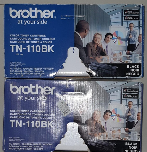 Toner Original Brother Tn 110bk Negro Caja Maltratada 