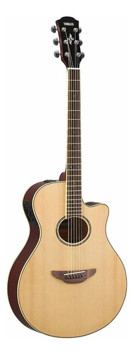 Yamaha Apx600 Guitarra Electroacústica Abeto Natural Derecha