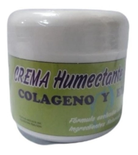 Crema De Colágeno Y Elastina X60g. Humectante Y Nutritiva 