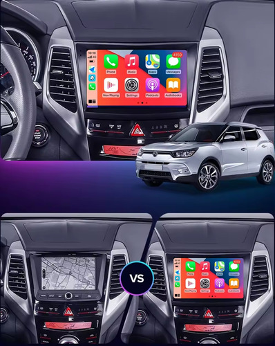 Radio Ssangyong Tivoli 2gb Qled Android Carplay 2015 Up