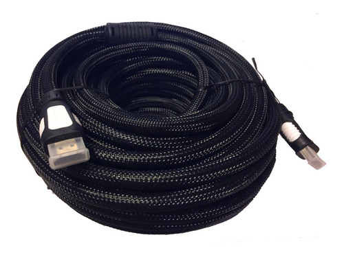 Cable Hdmi 2.0 4k 15 Metros Alta Velocidad Resistente Mallad