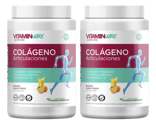 Colágeno Articulaciones X 360gr Vitamin Way  (promo X 2 )