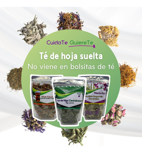 Té Quiere Te eucalipto bugambilia gordolobo en herbal Sin ser Amargo 300 g 2 u pack x 2