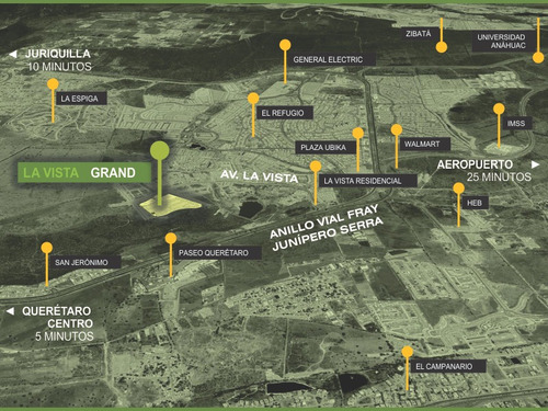 Imagen 5 de 10 de Terreno En Venta En La Vista Residencian Privada Con Alberca