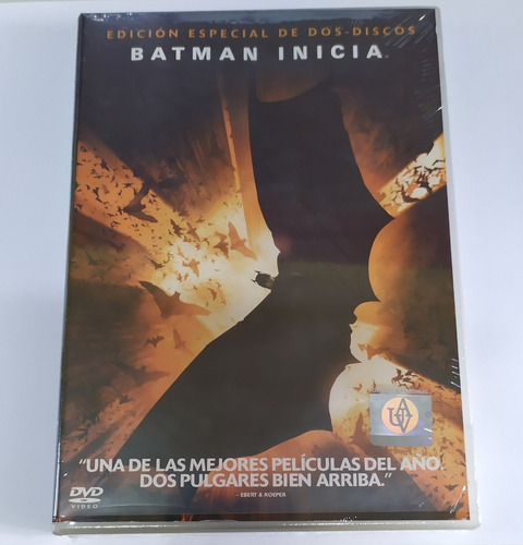 Imagen 1 de 1 de Dvd Batman Inicia 2 Discos Marvel Dc Original Nueva