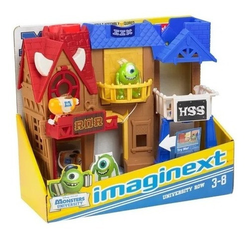 Monsters University  Imaginext Con Mike Y Archi Fisher Price