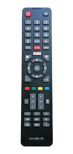 Control Remoto Smart Tv Hyundai Simply Hyund-25 + Funda