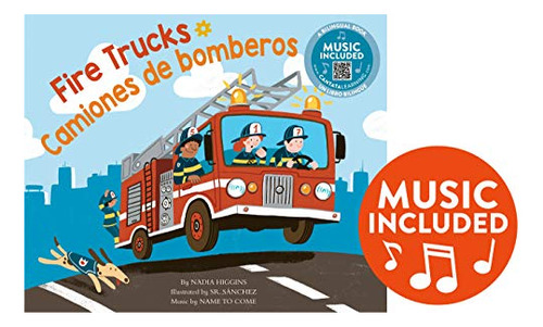 Book : Fire Trucks / Camiones De Bomberos (machines / Las