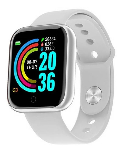 Relogio Inteligente Smartwatch D20 Bluetooth Preto C/nfe