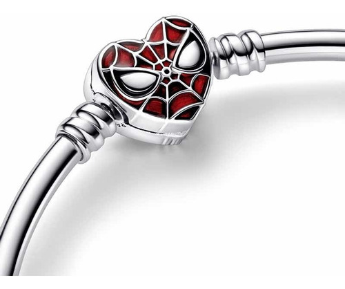 Pandora Spider Man-brazalete, Charm Y Joyero Nuevos Original