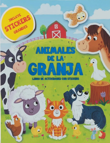 Animales De La Granja Actividades Y Stickers - Varios Varios