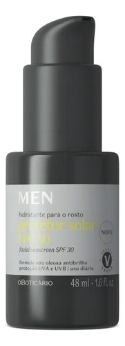 O Boticario Men Hidratante Protetor Solar Fps30 48ml