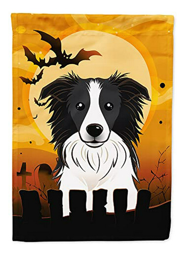 Bandera Casa Halloween Border Collie