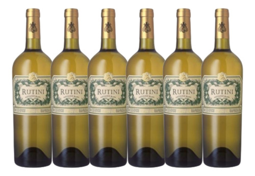 Vino Rutini Sauvignon Blanc 750ml Blanco X6 Unidades