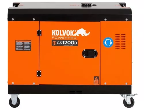 Generador eléctrico insonorizado trifásico diésel GS1400D3 - 14kVA - Kolvok