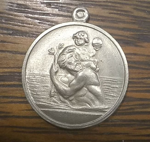 Medalla Publicidad M.a.n Diesel Figura Zeus / Niño 