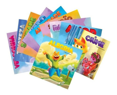 Imagem 1 de 1 de Coleção Sentimentos Com 10 Livros - Promoção