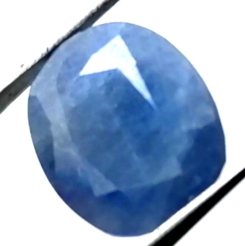 4.56ct Piedra Zafiro Azul 100% Natural Opaco De Africa