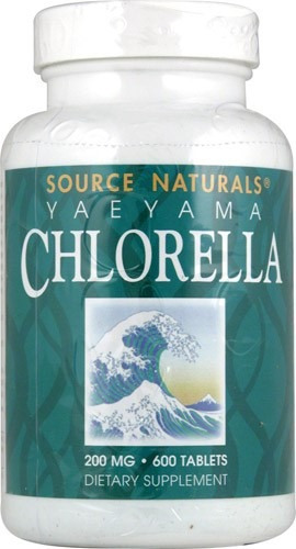 Source Naturals Yaeyama Chlorella 200 Mg 600 Ct