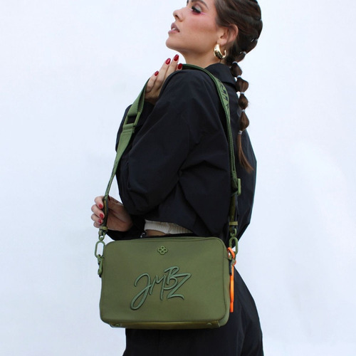 Bolso Jaime Ibiza Modelo Ji 2416 Color Verde Lazos 2024