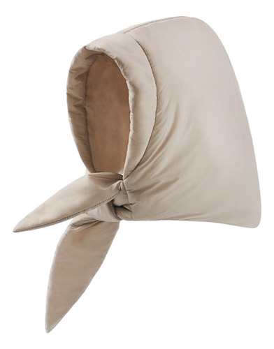 Lenço De Cabeça Acolchoado Moda Inverno, B Cáqui B Cáqui