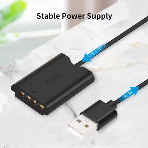 Fonte Adaptador Bateria Sony Np-bx1 Zv1 Zv-1 Zv1f Zv-1f 1m2