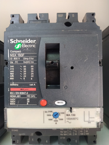 Breaker Schneider Nsx160f 3p X 150amp