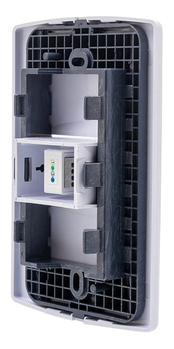 Imagen 7 de 8 de Llave De Luz Sica - Toma Para Teléfono - Blanca - Iram