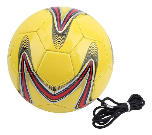 Pelota Balón De Futbol Con Cuerda Elástica Reflejo Practica