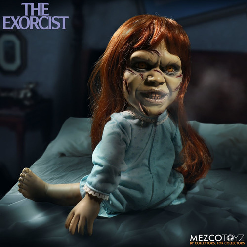 Exorcista Figura Con Sonido Mega Scale Regan Mezco Toyz