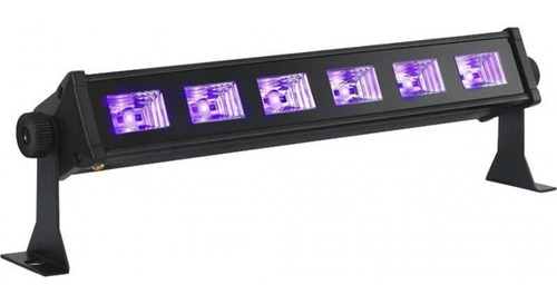 Barra Led Uv 6x3w Para Evento Fiesta Neon Uv