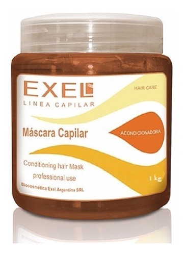 Promo Mascara Capilar Anti Frizz Con Keratina 1 Kg Exel Caba