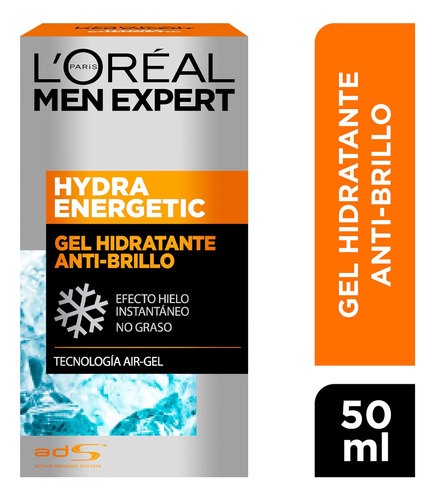 Crema Hydra Energetic Fluido Polar Loreal Men Expert Tipo De