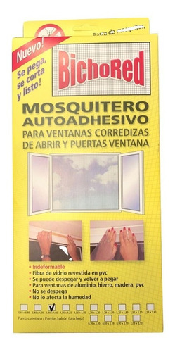 Mosquitero Autoadhesivo Para Ventanas Elegir Medida