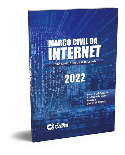 Livro Marco Civil Da Internet 2022 Lei Geral Proteção Dados