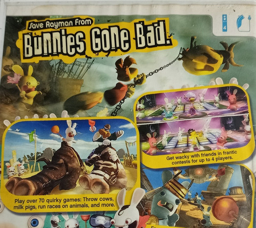 Rayman Raving Rabbids Para Wii (Usado)