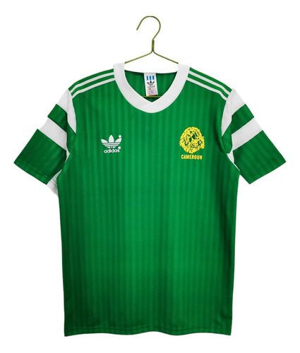 Remera Fútbol Camerún Retro - Año 1990