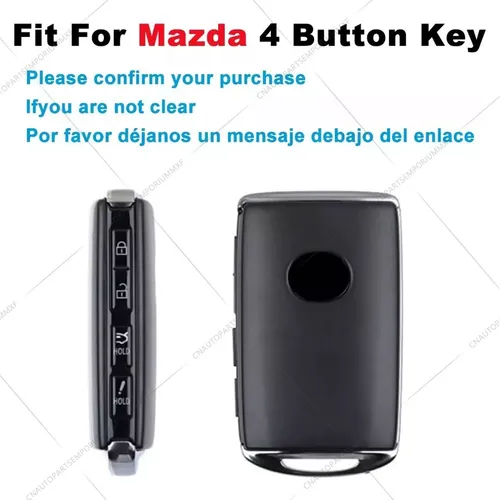 Funda Protectora De Llave Mazda 3 Cx3 Cx5 2020-2024