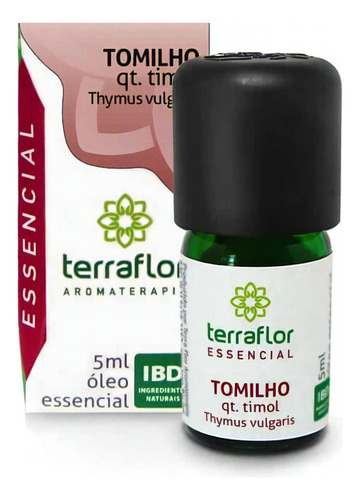 Tomilho Qt Timol - Óleo Essencial - 5 Ml (terra Flor)