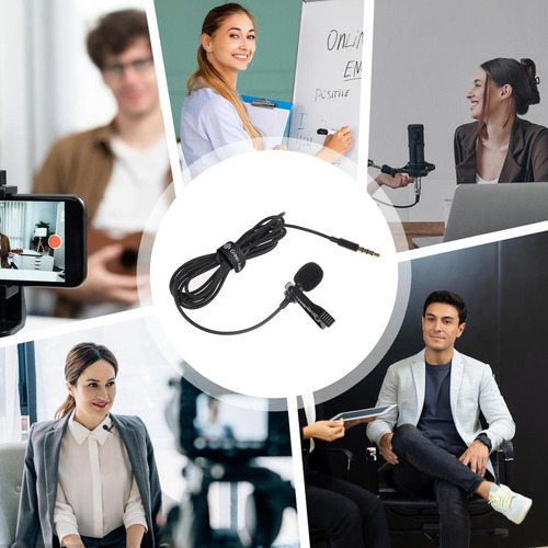 Ha Microfone De Lapela Microfone De Lapela Com Clipe