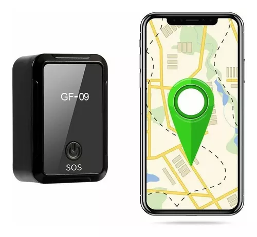 Mini Rastreador GPS Magnetico GF-09 Monitoreo Vigilancia Tarjeta SIM