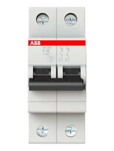 Pastilla Interruptor Termomagnético Abb Sh202-c40