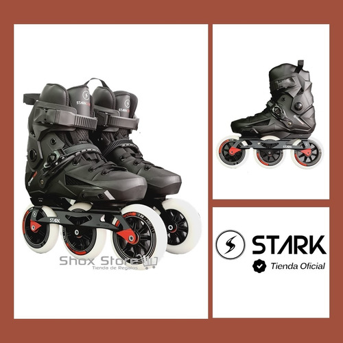 Rollers Stark Street Dark 3.0 Profesional Velocidad 3x 110mm
