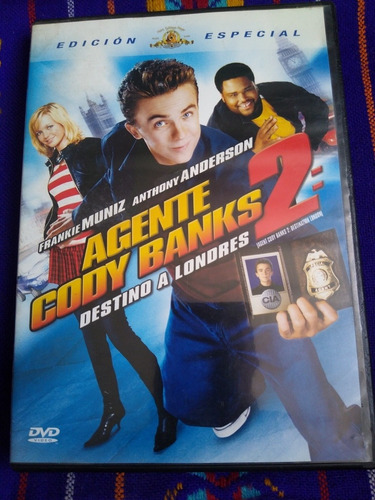Agente Cody Banks 2 Destino A Londres Dvd Frankie Muniz